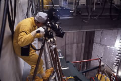 Inside Omaha Public Power District's nuclear reactor.