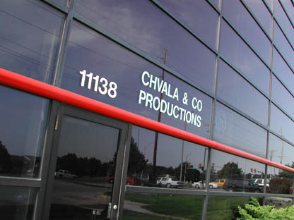 Chvala and Co. Productions Office in Southwest Omaha, Nebraska. Chvala and Company Productions will bring award-winning expertise to your film and video projects. Find out more about our expertise by requesting a demo reel of our productions. Contact Bill Chvala by e-mail or by phone.