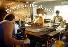 Ron Chvala filming the opening sequence for the award-winning film "Bread for the Barrio".