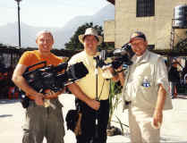 Production team:(L-R): Ron Chvala, Terry Field, Bill Chvala. 